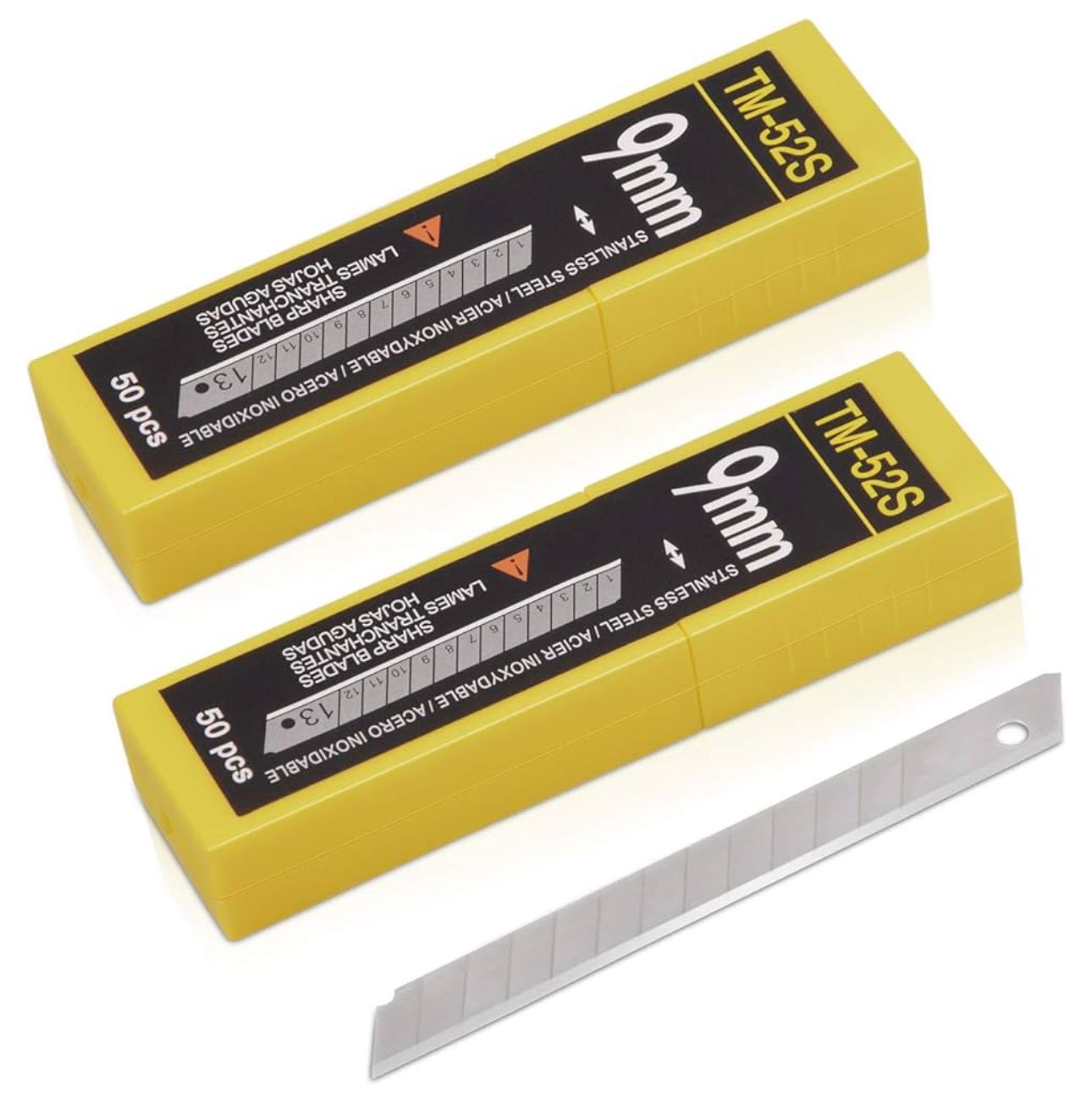 stainless steel knife tint tools (50 pieces)