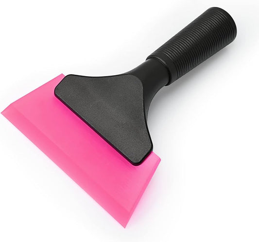Squeegee mirror glass wiper