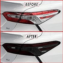 Head tail light tint installation