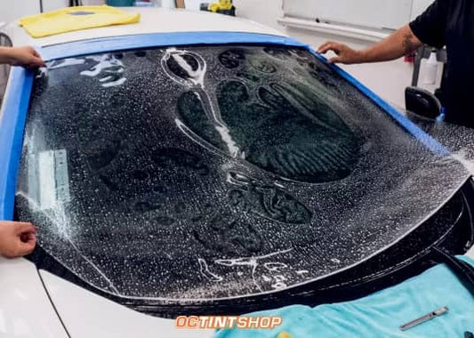 Windshield protect installation