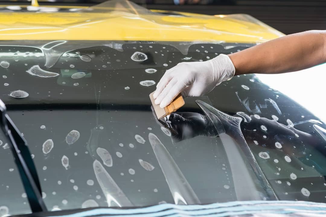 Windshield protect installation